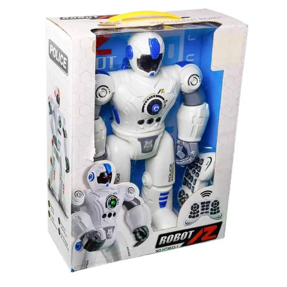 Intelligent Programmable Police Robot with Remote Control - HT9933-1