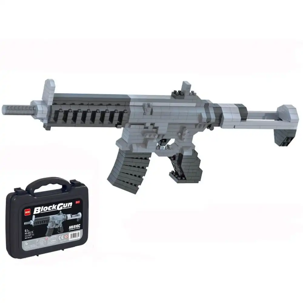 HK416C Mini Block Set Assault Rifle 637 Pieces - 682-4