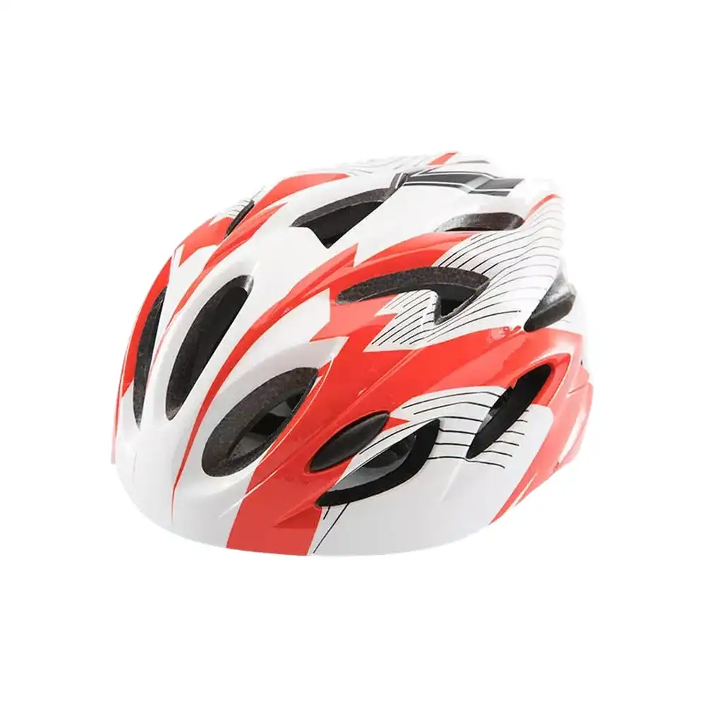 Safety Helmet For Kids - Red & White - YF-120S