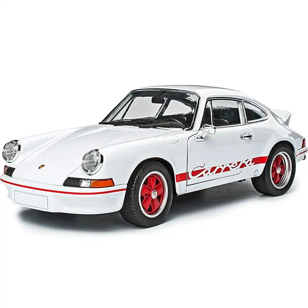 Welly - Porsche 911 Carrera RS 2.7 1/24 Diecast Model - White - 24086