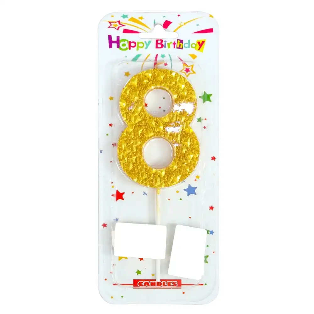Birthday Candle Number 8 - 5837