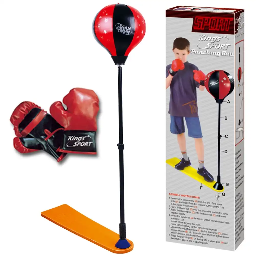 King Sport - Punching Bag Ball Boxing Set 120 cm - 213881