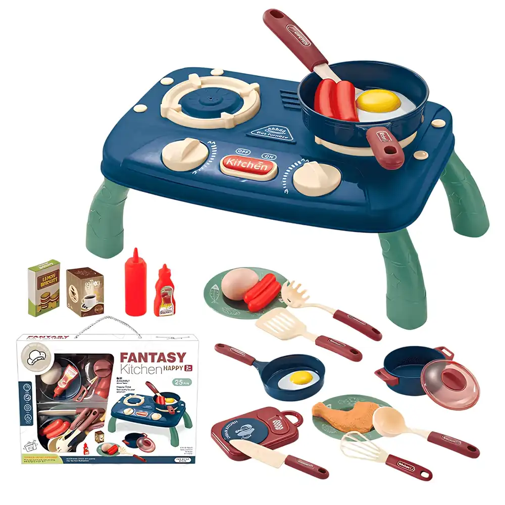 Fantasy Kitchen Oven 25 Pieces with Music & Lights - 7715-3