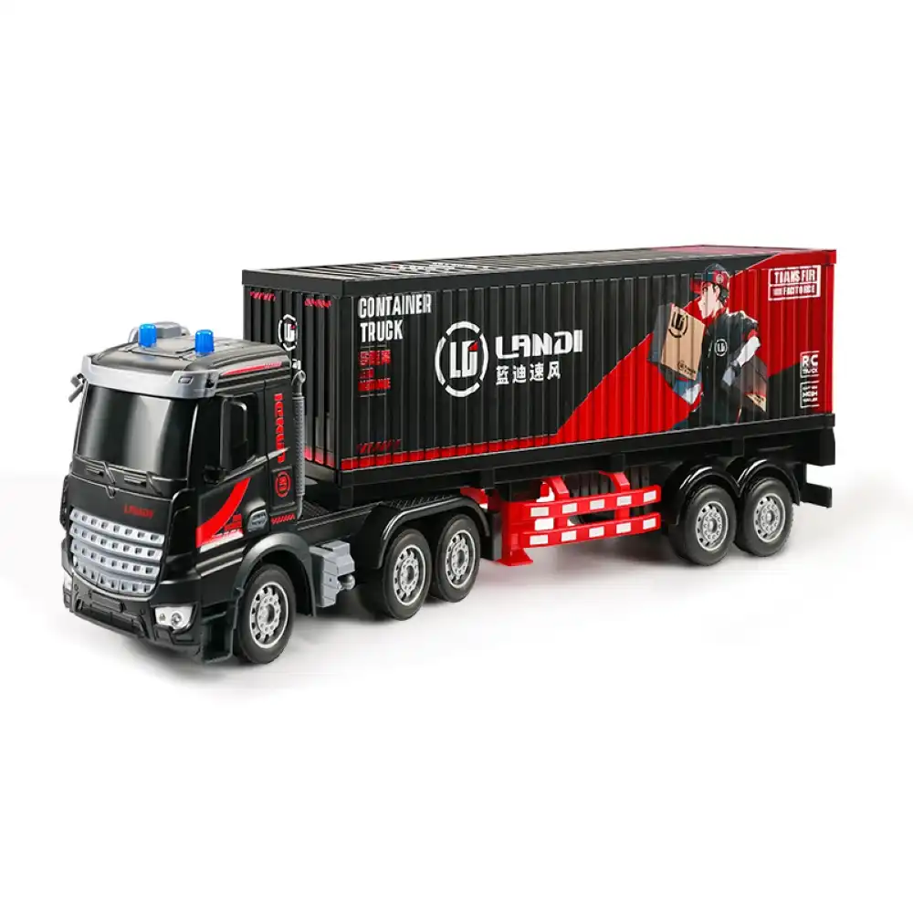 Container Truck Scale 1/12 With Remote Control - QH9013