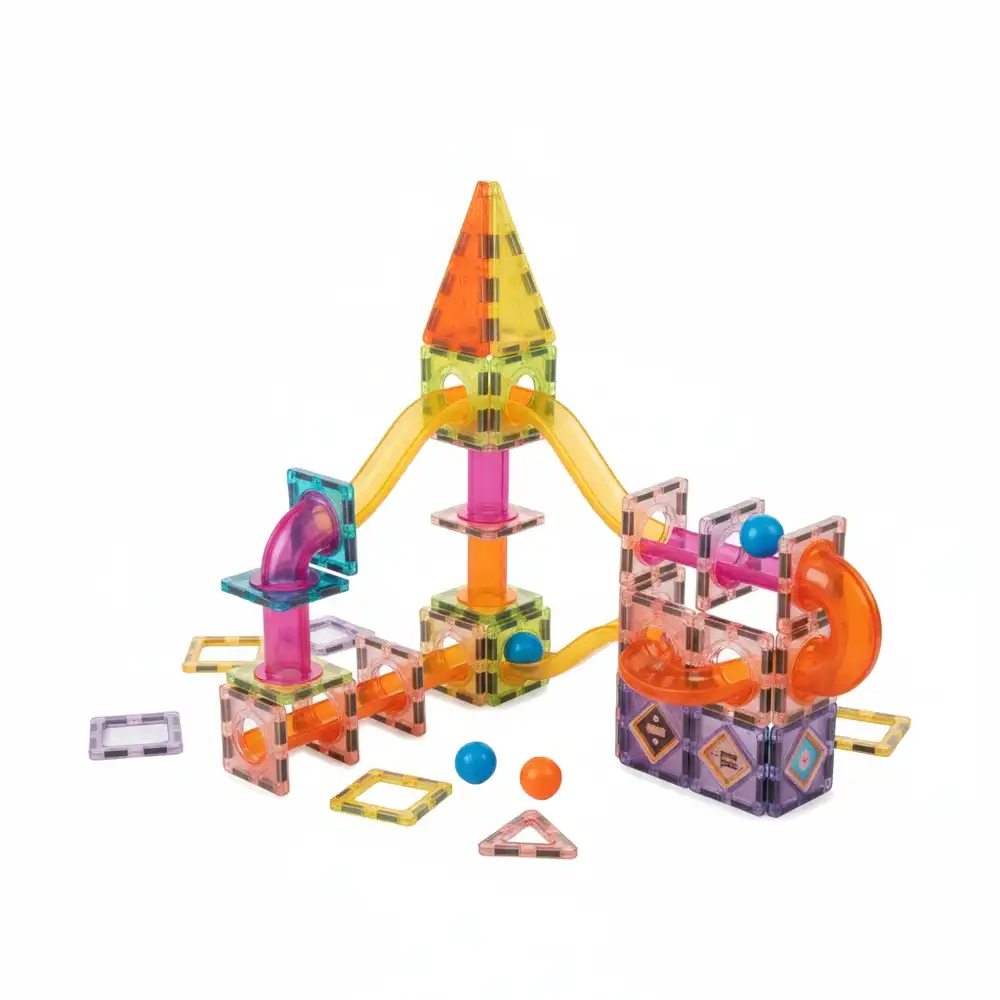 Magnetic Blocks Ball Park Set 73 Pieces - CH1345 | Toyagator