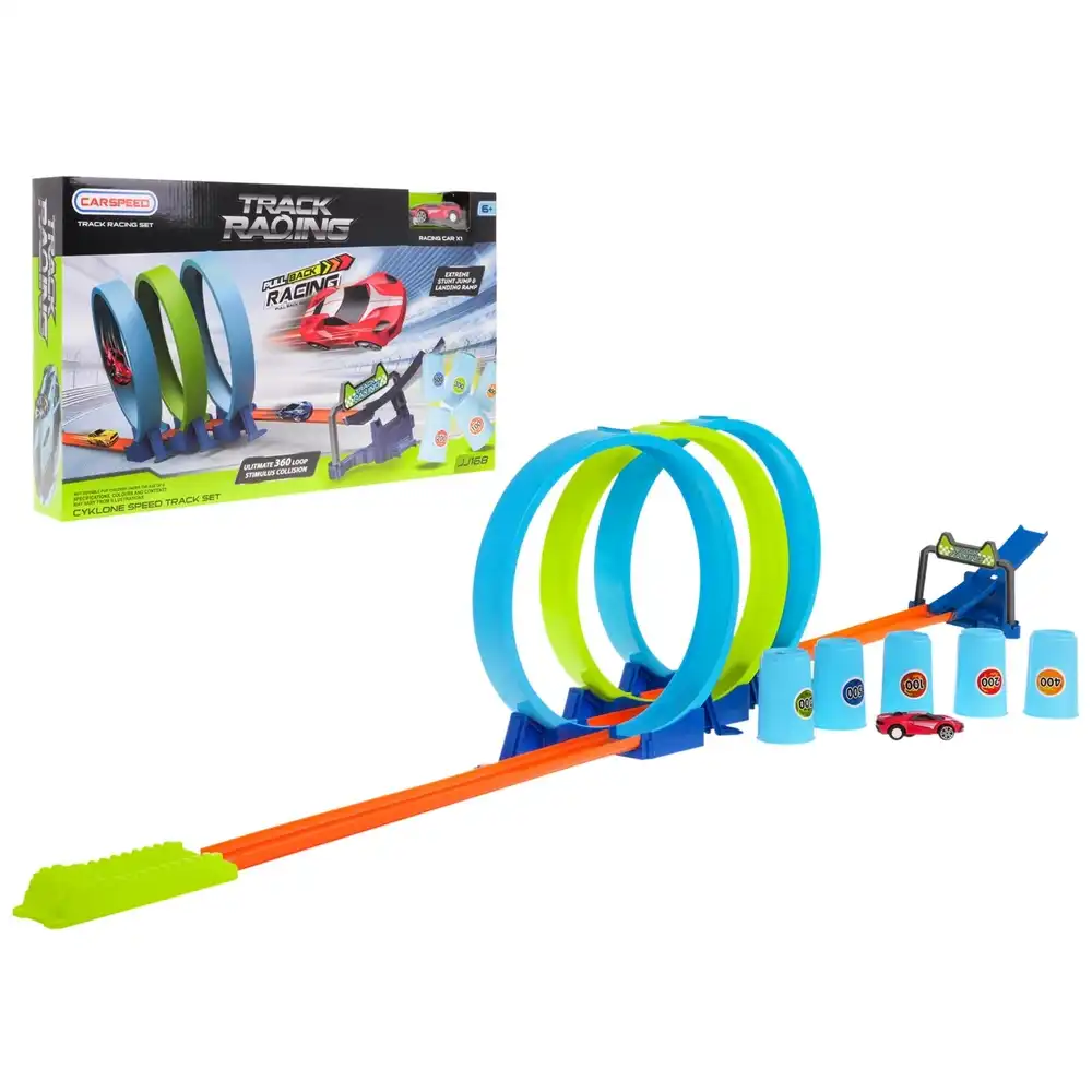 Cyclone Speed Track Racing Set with 1 Car - JJ168