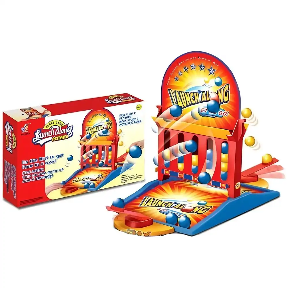 Funny Launch Balls Along Game Set - 20788