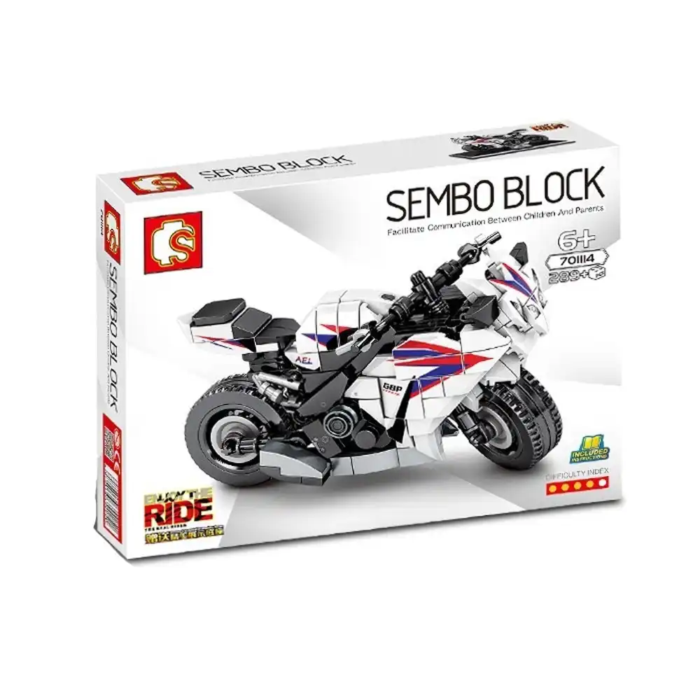 Sembo Techinque Series Honda CBR 1000 Building Block 289 Pieces - 701114