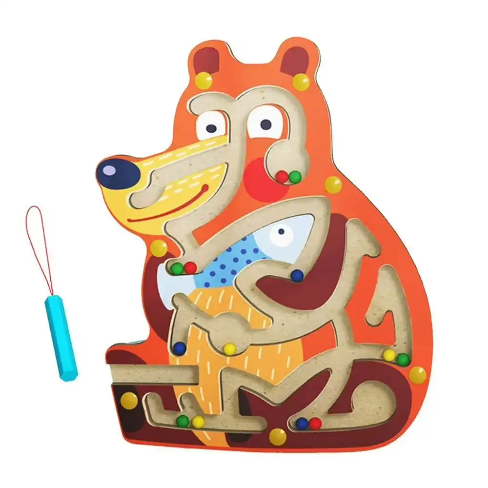 Wooden Animal Maze Game - CABT077