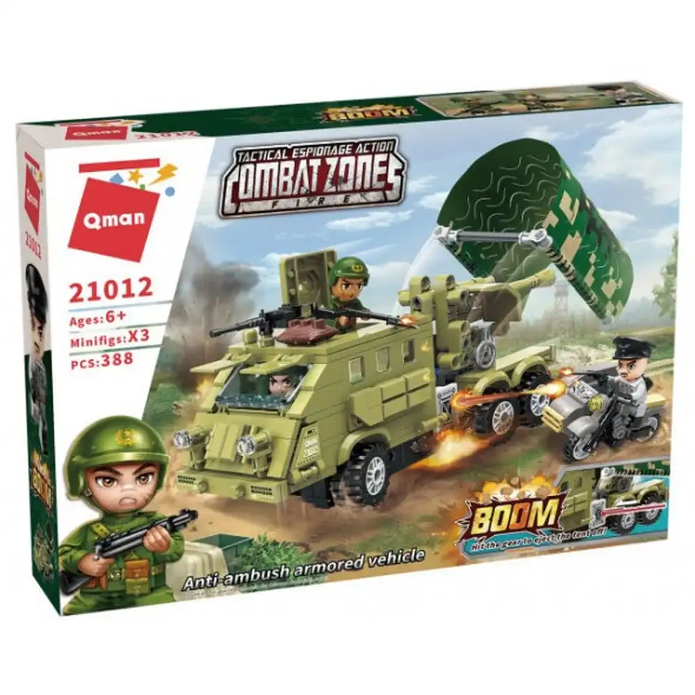 Qman - Combat Zones Armored vehicle 388 Pieces - C21012