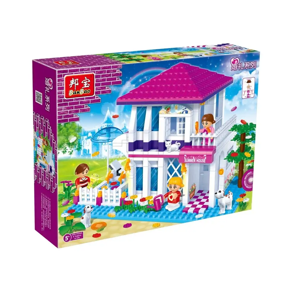 Banbao - Loving World Summer Cottage 425 Pieces - 6105