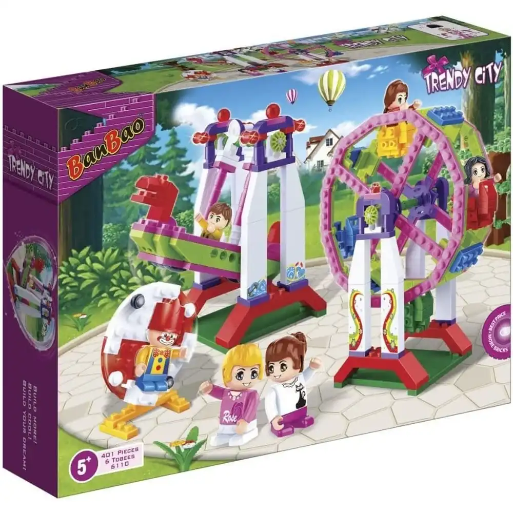 Banbao - Trendy City Fun Park 401 Pieces - 6110