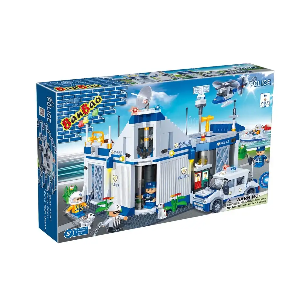 Banbao - Police Station 718 Pieces - 8341