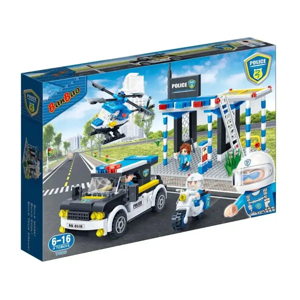 Banbao - Police Garage 522 Pieces - 7002