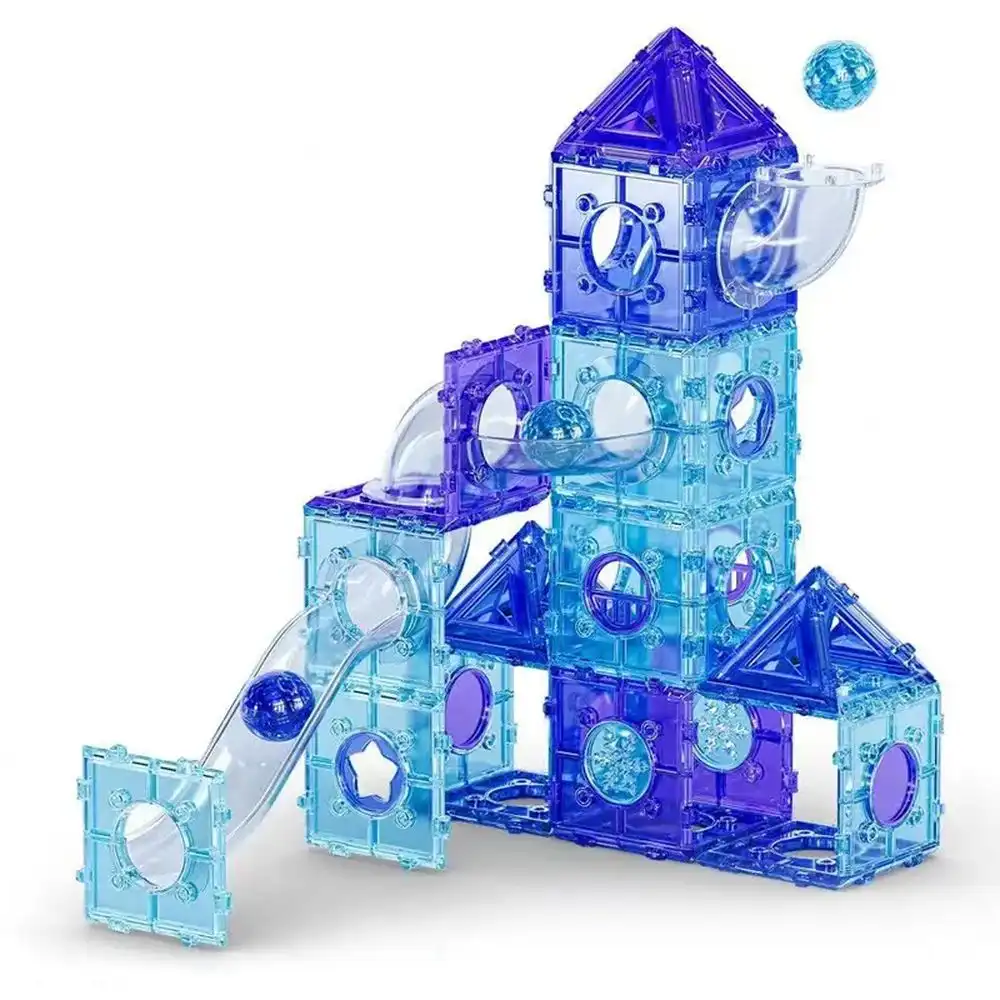 Snap-Fit Construction Puzzle Assembled Track Balls 132 Pieces for Kids - 2015