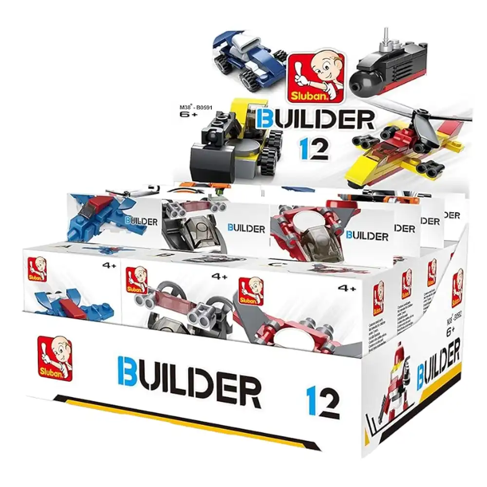 Sluban - Builder In One Display (Different Designs) - M38-B0591