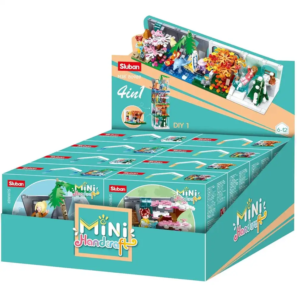 Sluban - Mini Handcraft Four Seasons (Different Designs) - M38-B0989