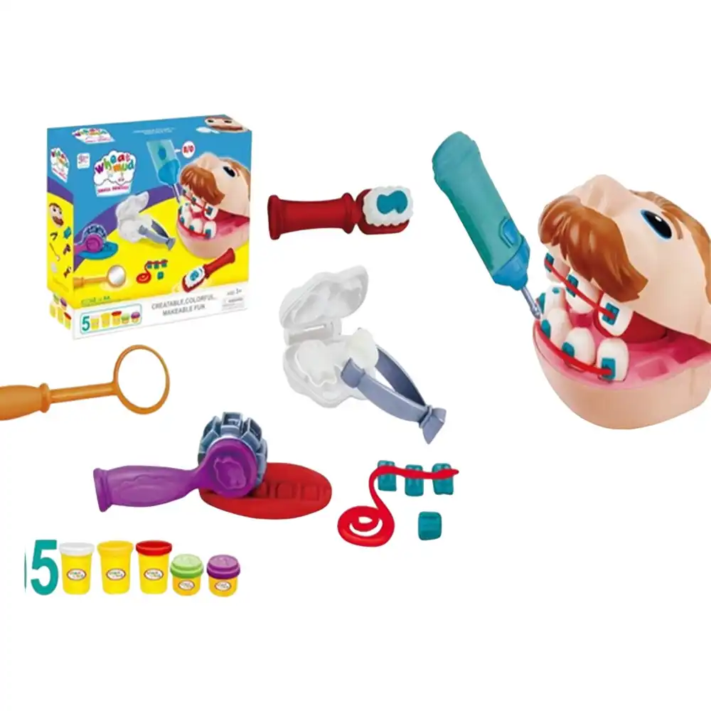 Wheat Mud Small Dentist Game Set - 666-41
