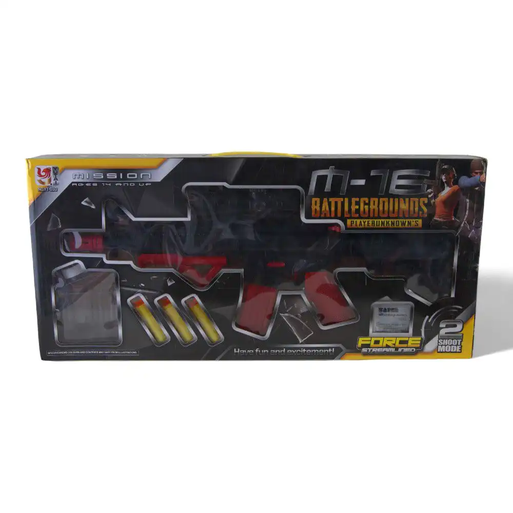 Shooting Blaster M-16 Gel Gun with Foam Bullets - YT-010