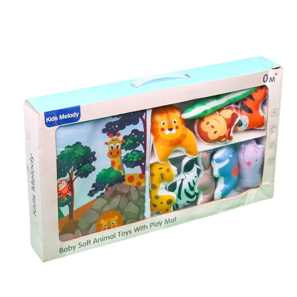 Baby Soft Animal Toys with Playmat - 6629