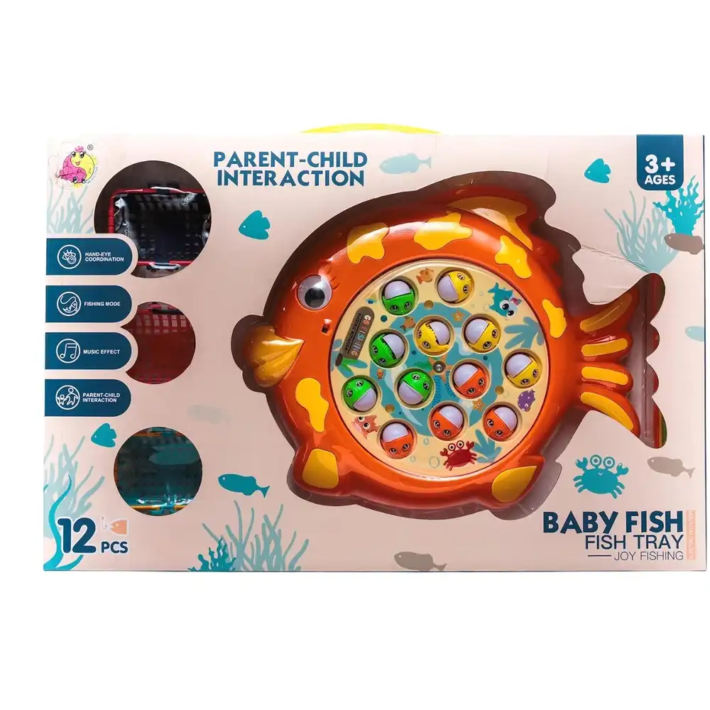 Baby Fish Tray Joy Fishing 12 Pieces - 7722B