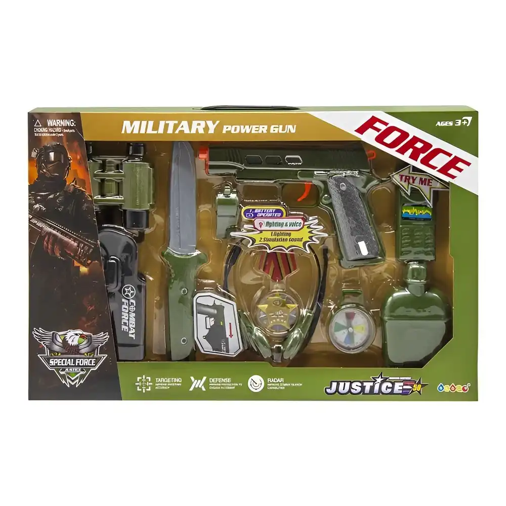 Special Force Military Gun and Accessories - 34360