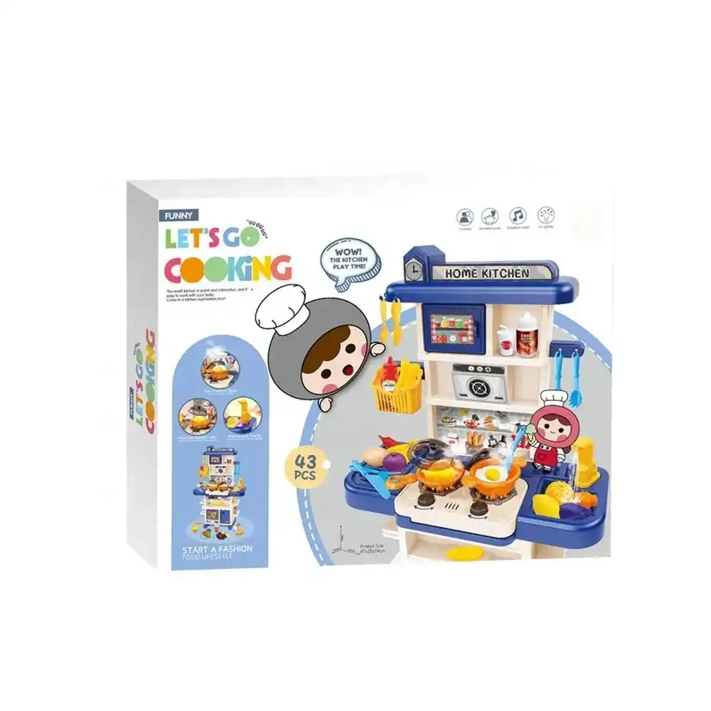 Lets Go Cooking Home Kitchen 43 Pieces - L666-64