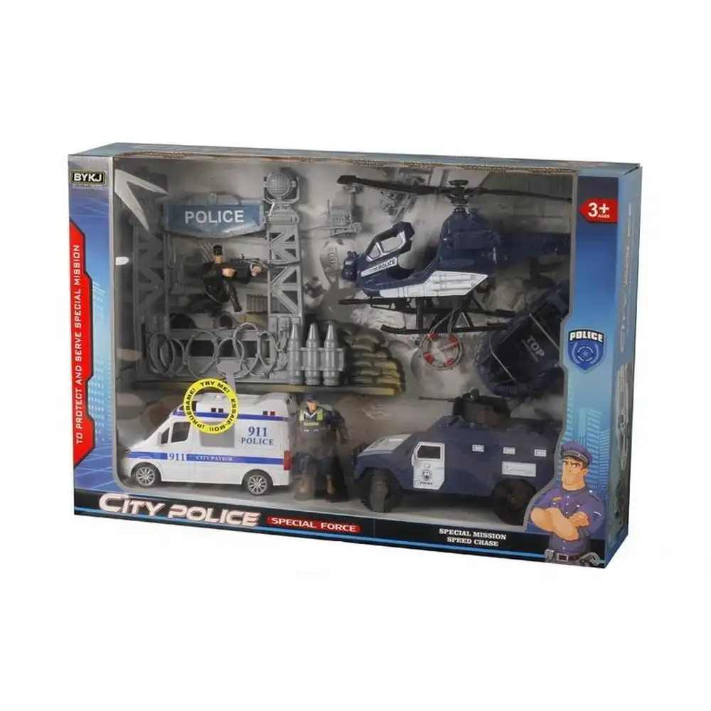 City Police Special Forces Vehicles and Equipments - 8830B