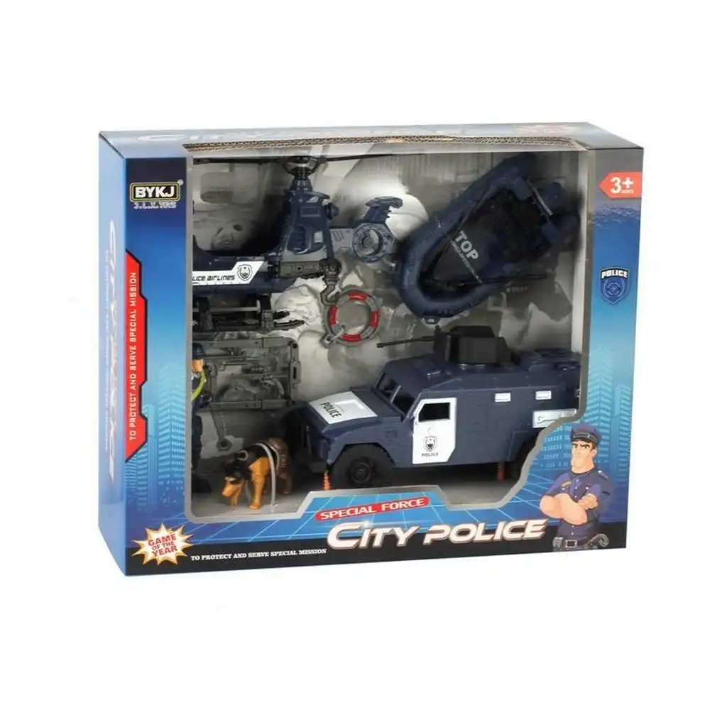 City Police Special Forces Vehicles and Equipments - 8836B