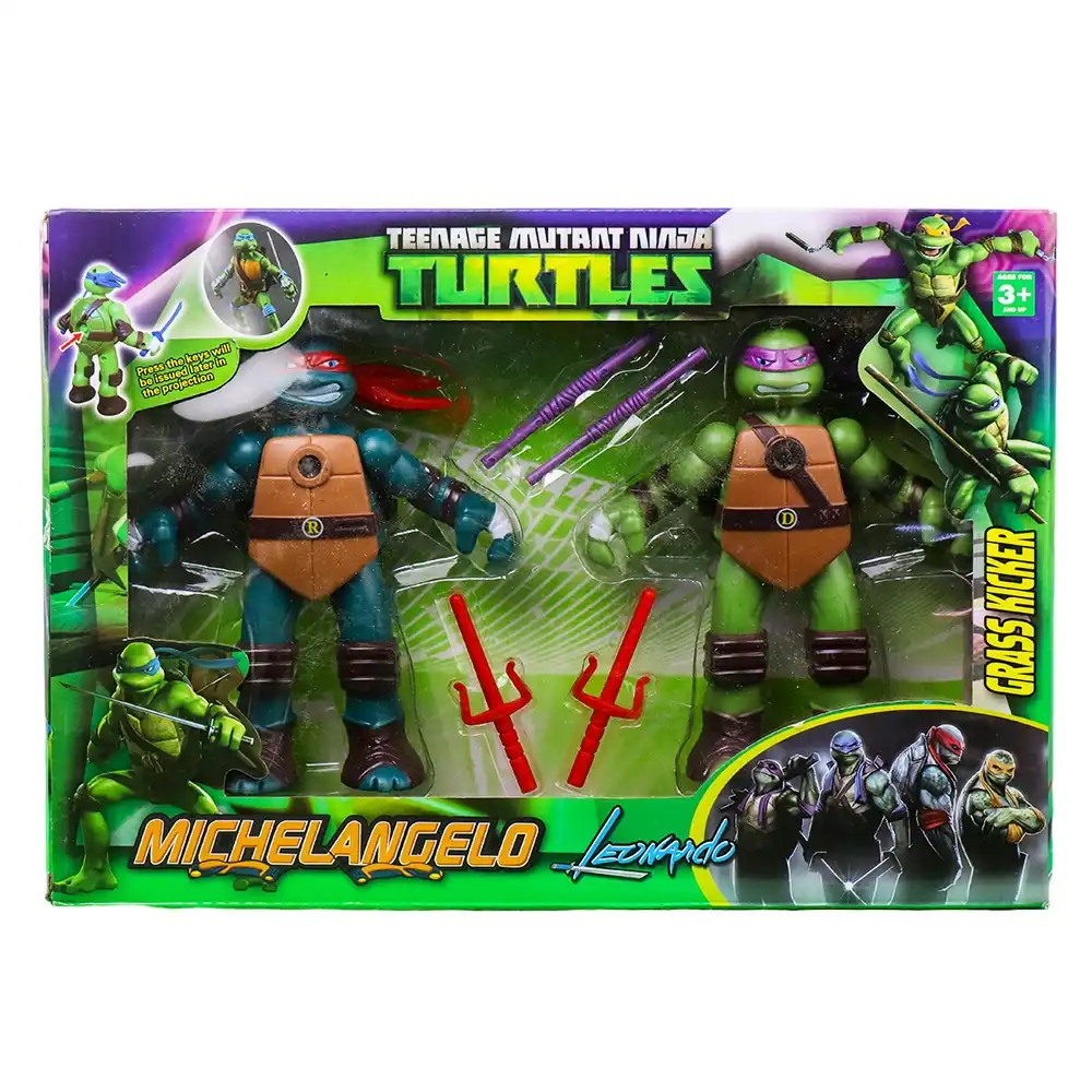 Ninja Turtles Figures Set (2 Boxes) - 0811-1-2