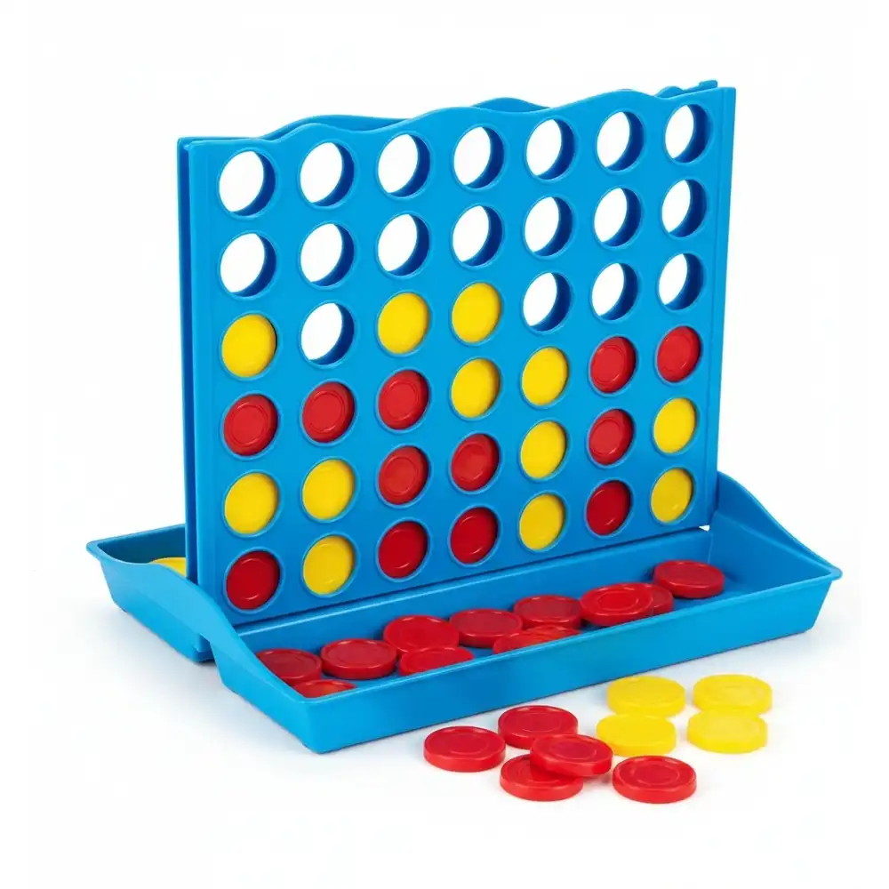 Line Up Connect 4 Game Set - Cyan - 707-B5