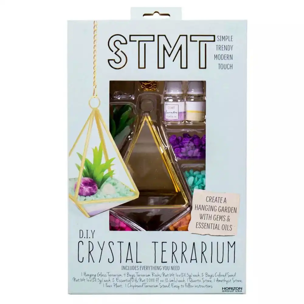 STMT DIY Crystal Terrarium Create Hanging Garden  - 99051-FKG
