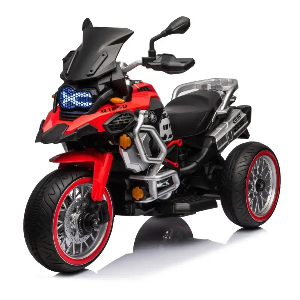 Sangria Electric Rides on Motorcycle for Kids - Red - Y-MB2322