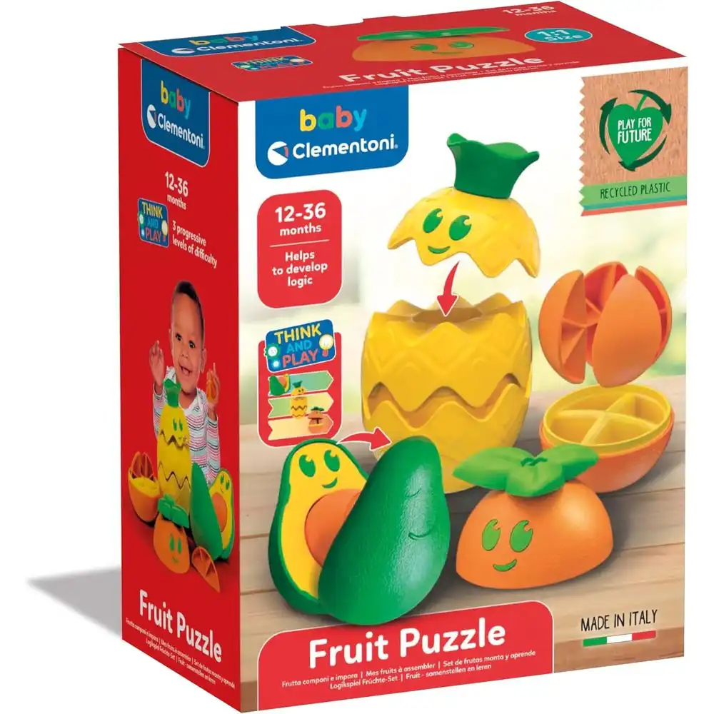 Clementoni - Fruit Puzzle Fruit Composition and Learning  - 17686