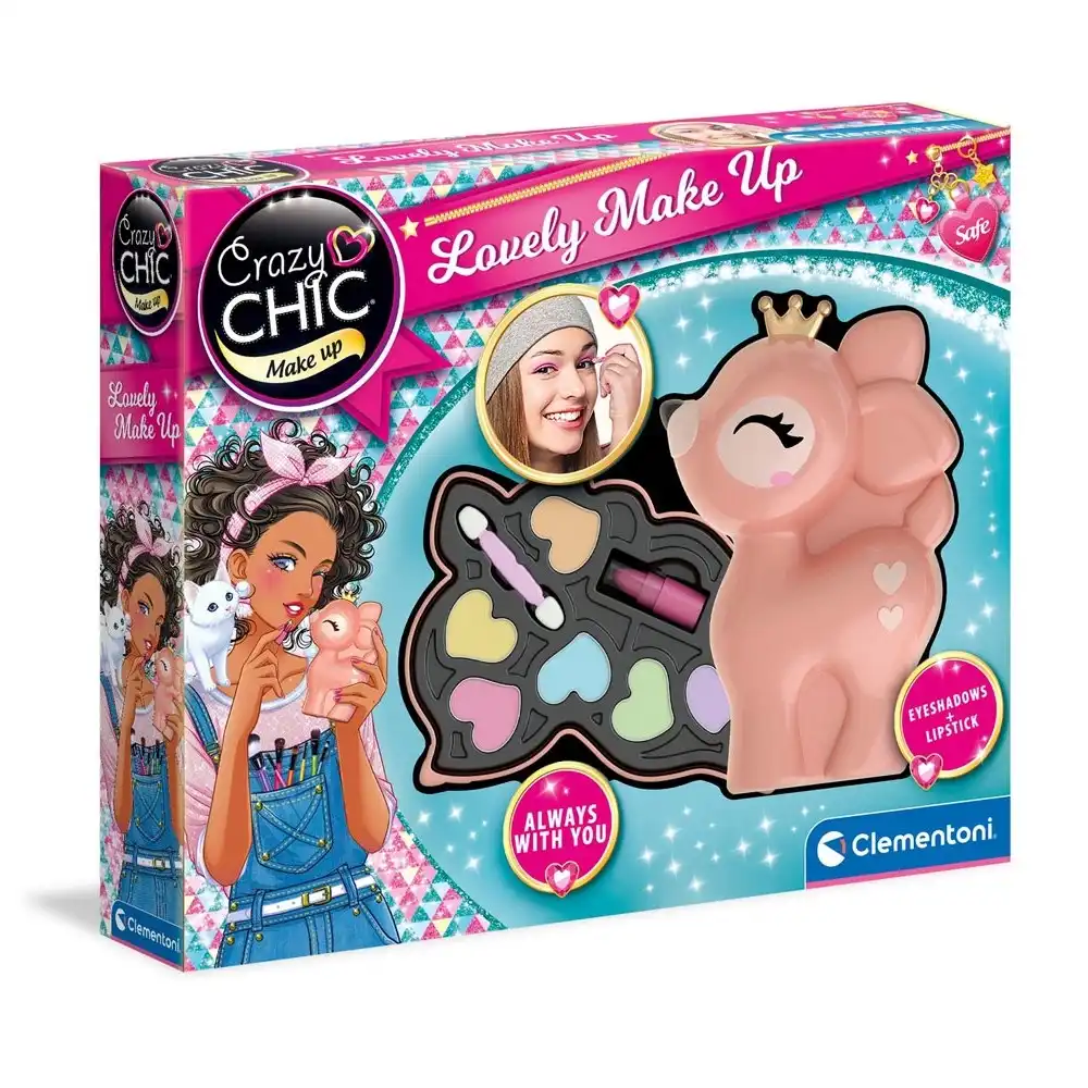 Clementoni - Crazy Chic Mini Trousse Lovely Deer Makeup - 18631