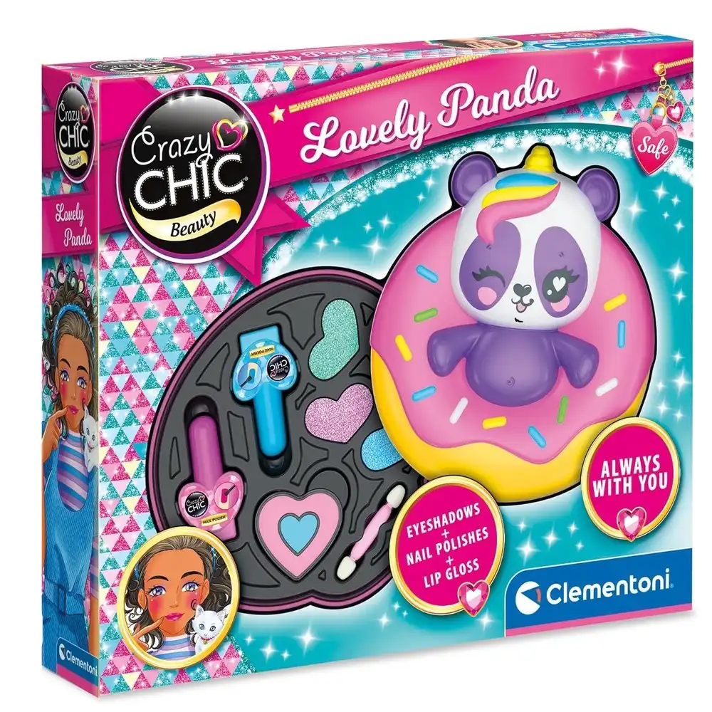 Clementoni - Crazy Chic Beauty Lovely Panda - 18821 | Toyagator