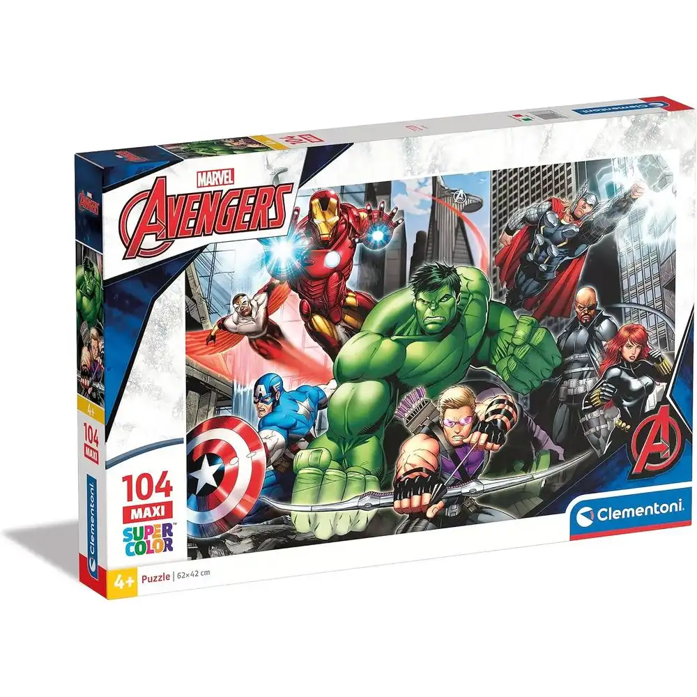 Clementoni - Marvel The Avengers Puzzle 104 Pieces - 23688