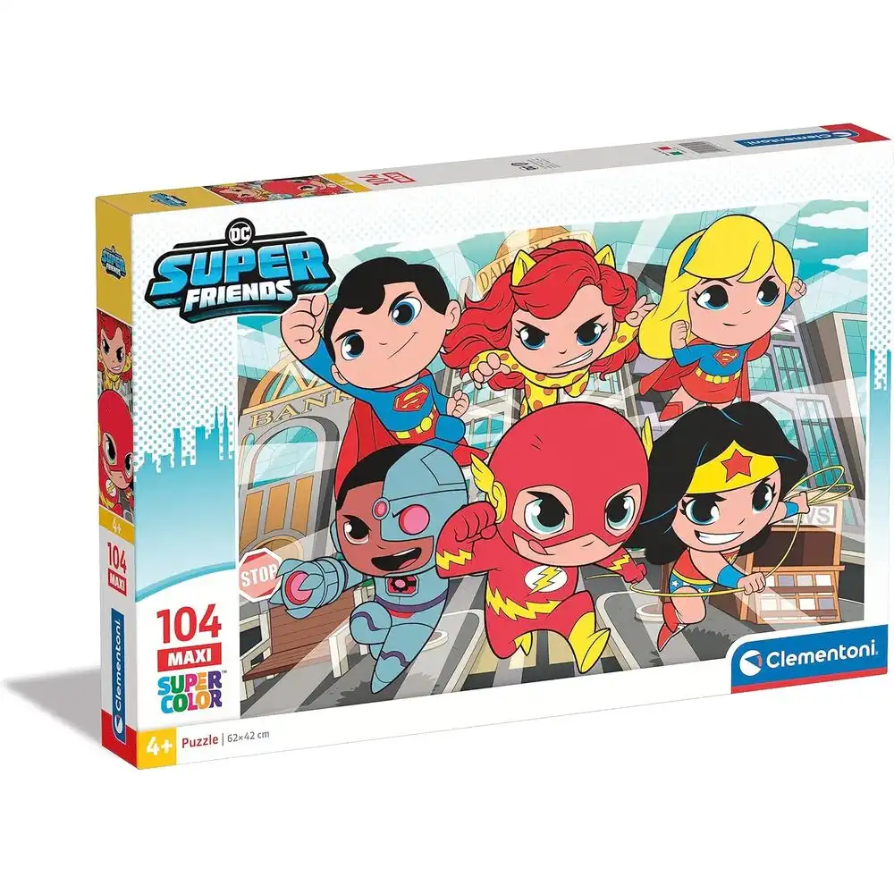 Clementoni - DC Comics Super Friends Puzzle 104 Pieces - 25720