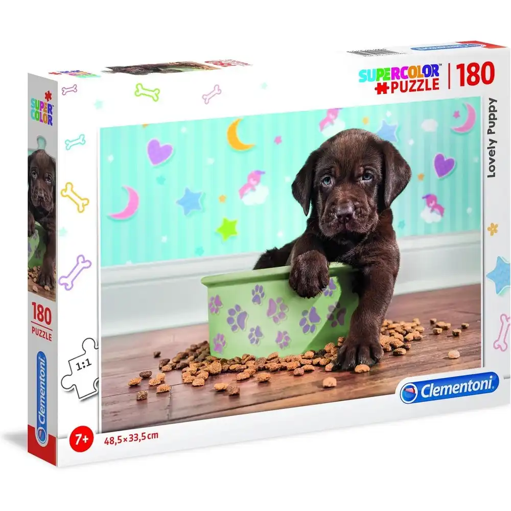 Clementoni - Lovely Puppy Puzzle 180 Pieces - 29754