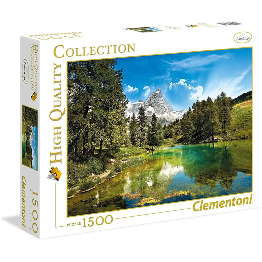 Clementoni - Blue Lake High Quality Collection Puzzle 1500 Pieces - 31680