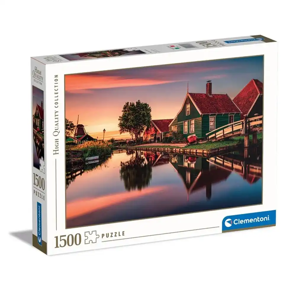 Clementoni - Zaanse Schans Puzzle 1500 Pieces - 31696