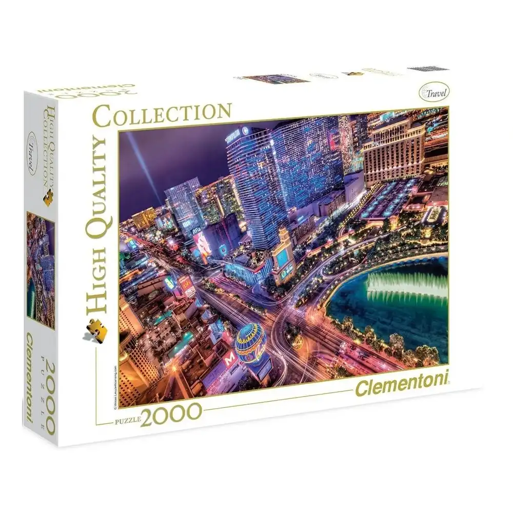 Clementoni - Las Vegas Puzzle 2000 Pieces - 32555
