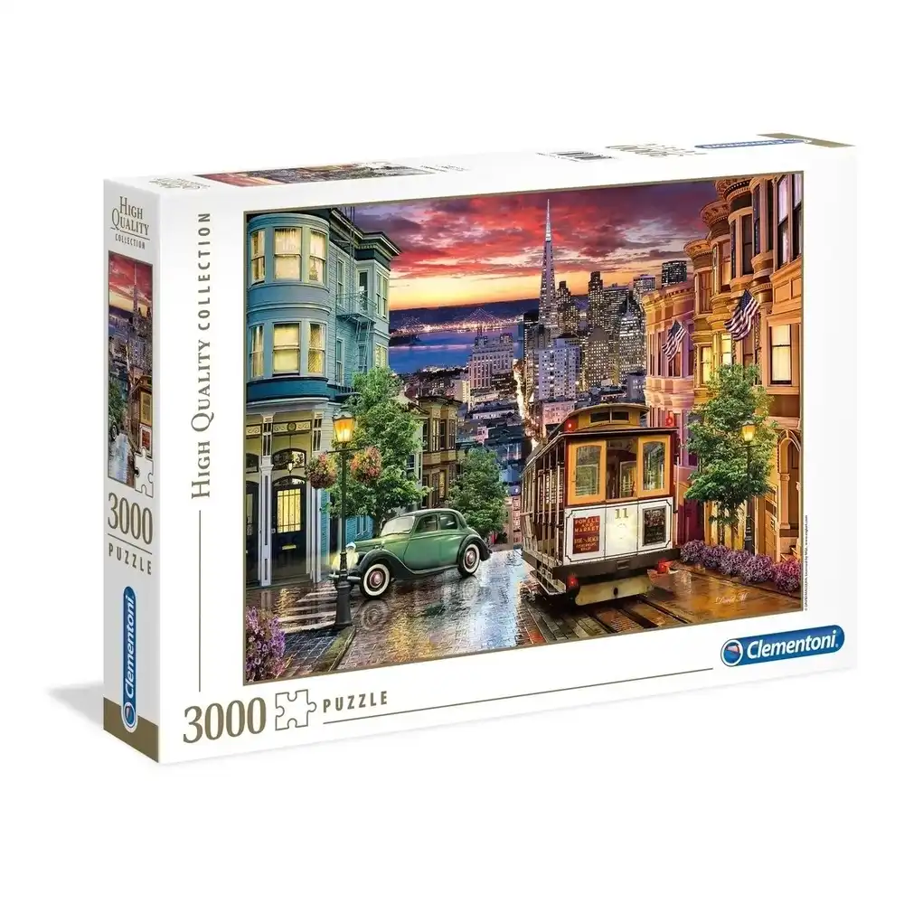 Clementoni - San Francisco by David Maclean 3000 Pieces - 33547