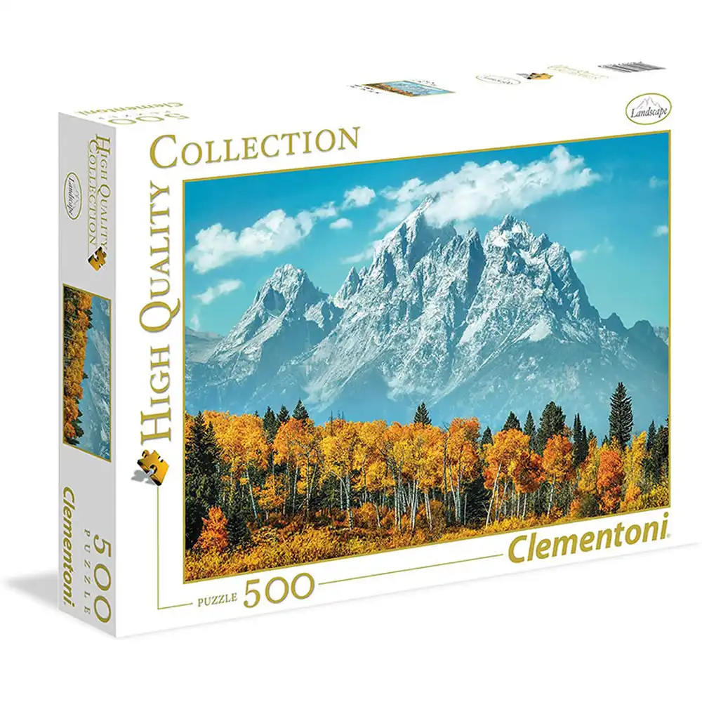 Clementoni - Grand Teton In Fall Shaped Puzzle 500 Pieces - 35034