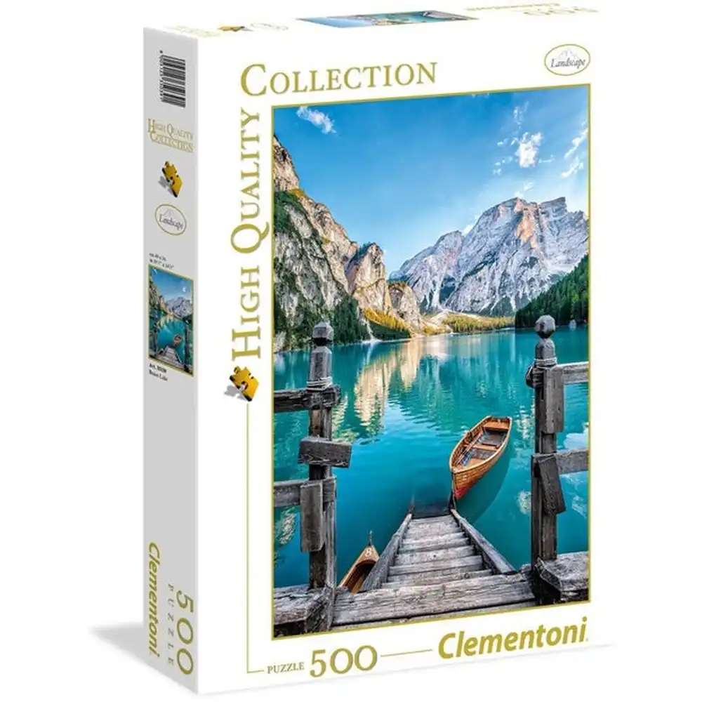 Clementoni Puzzle Braies Lake 500 Pieces - 35039