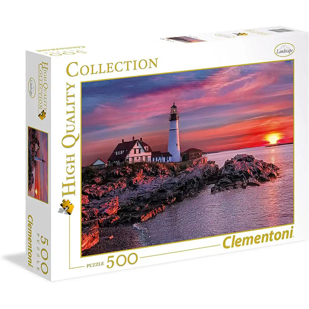 Clementoni - Portland Head Light Puzzle 500 Pieces - 35049