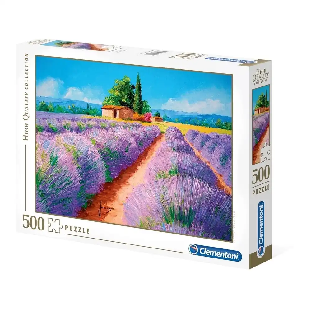 Clementoni - Lavender Scent Puzzle 500 Pieces - 35073