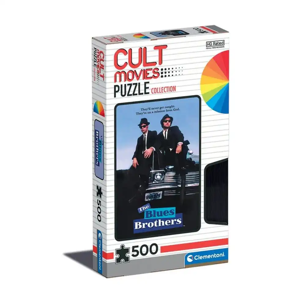 Clementoni - Cult Movies Blues Brothers Puzzle 500 Pieces - 35109