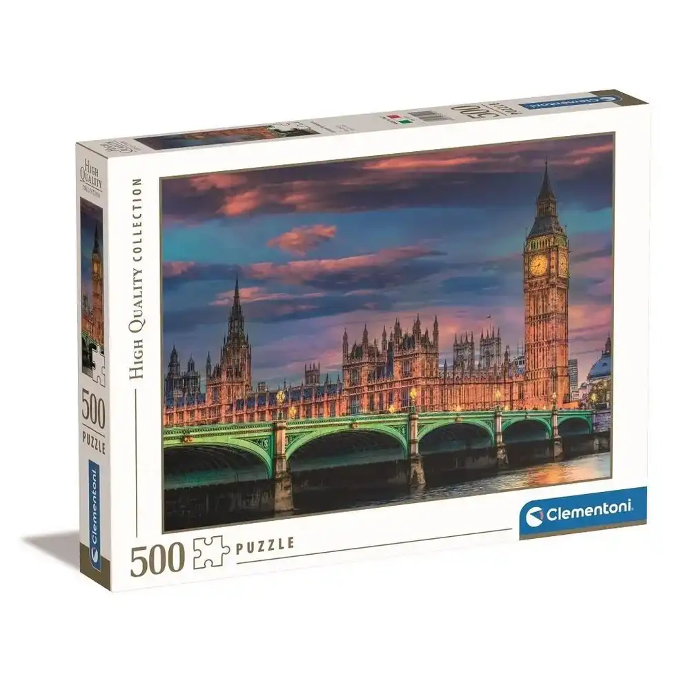 Clementoni - Parliament of London Puzzle 500 Pieces - 35112