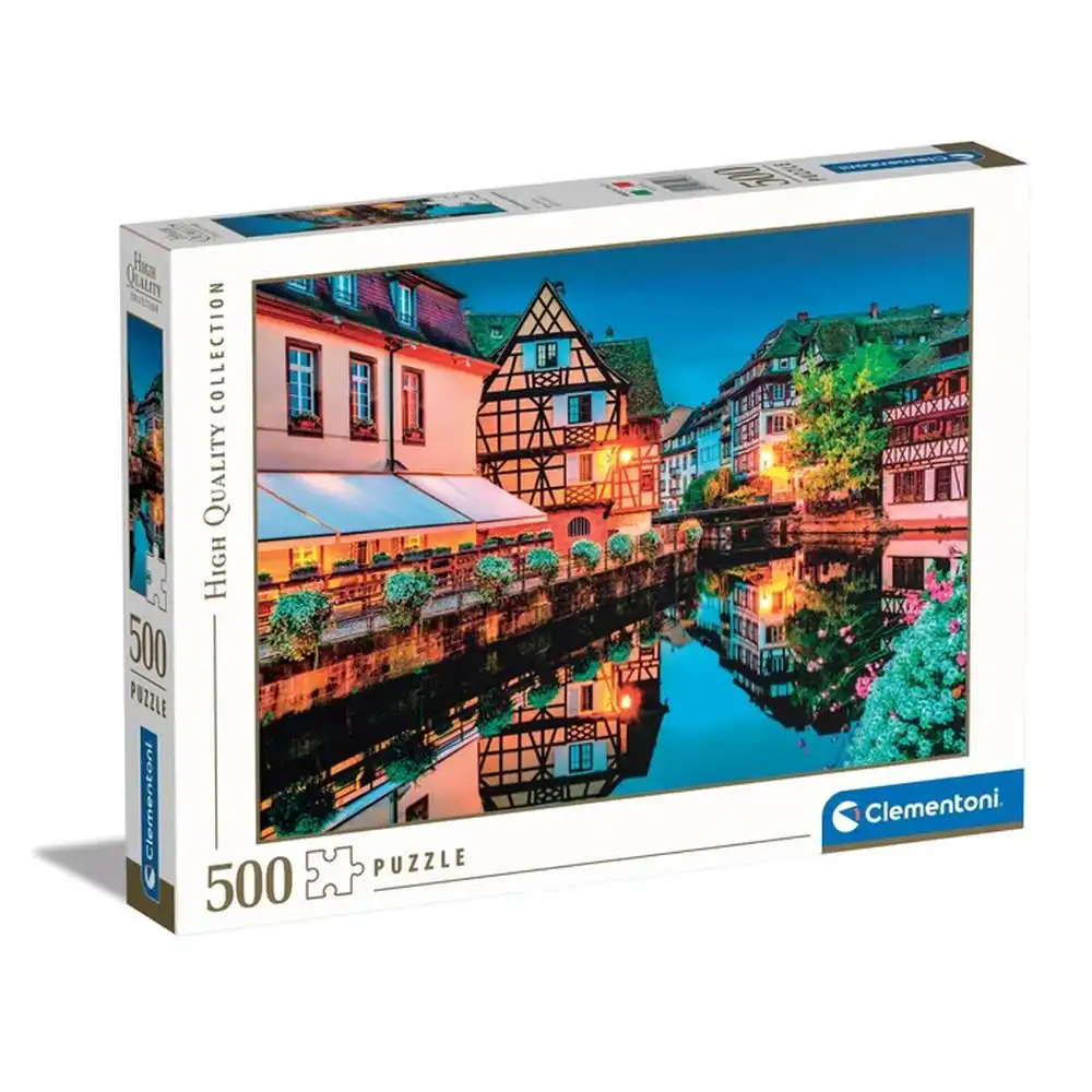 Clementoni - Strasbourg Old Town Puzzle 500 Pieces - 35147